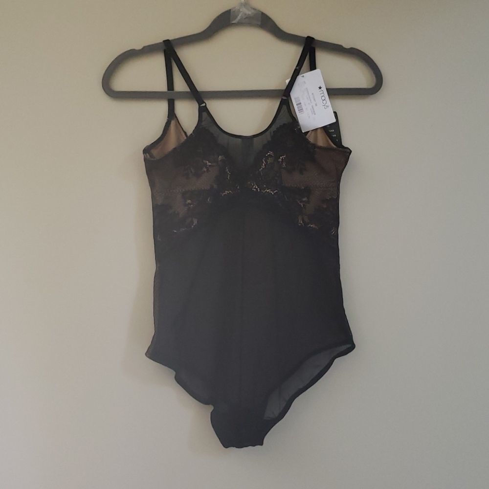 Maidenform Black Lace Wear Your Own Bra Body Shaper NWT (Size L) - Picture 4 of 8